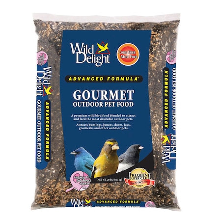 Wild Delight Wild Delight Gourmet Assorted Species Sunflower Seeds Wild Bird Food 20 lb 368200
